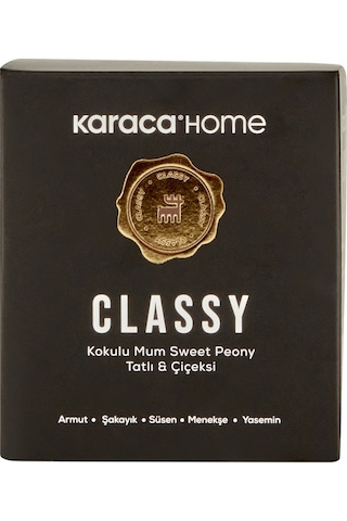 Karaca Home Classy Kokulu Mumlu Mumluk Sweet Peony 153.09.01.7745