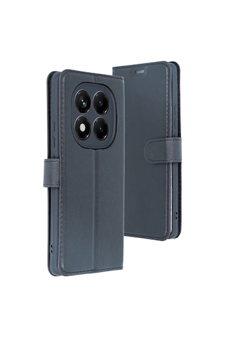 Uray Store Xiaomi Redmi Note 15 4g Trend S Plus Kapaklı Kılıf - Siyah Uray Store Xiaomi Redmi Note 15 4g Trend S Plus Kapaklı Kılıf - Siyah