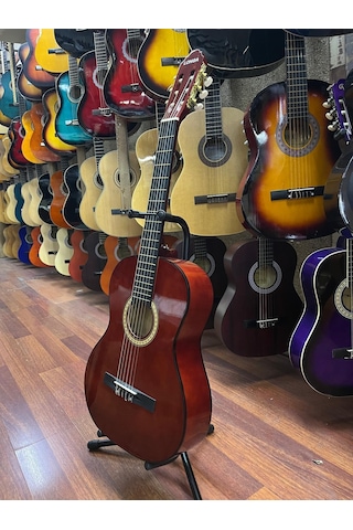 Longa Bordo 4/4 Tam Boy Klasik Gitar Kılıf Pena Dahil