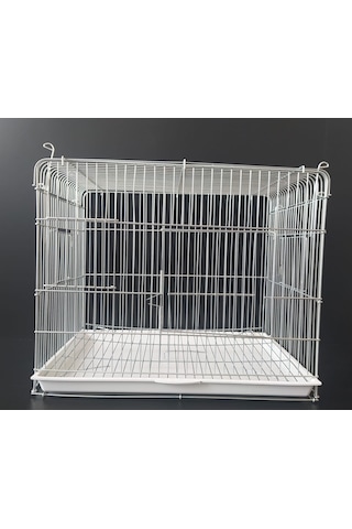 45x35x40 Üretim Kafesi Büyük Kapılı Izgaralı Kat Eklenebilir