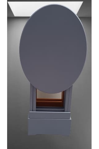 1448bng90127çanta Zigon Sehpa Oval Model Dörtlü Ahşap Mdf Hardal Ve Gri Renk Uyumu El Yapımı
