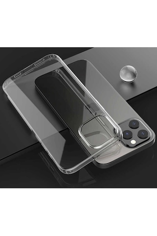 Mobilteam Apple iPhone 12 Uyumlu İmax Silikon-siyah Siyah