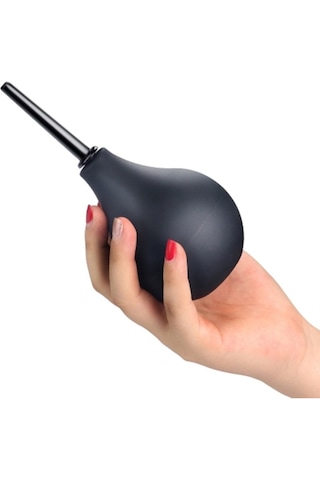 X-sense Black Anal Temizlik Pompası Anal Douche Siyah