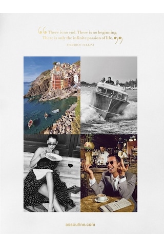 Assouline Dolce Vita, Italyan Yaşam Tarzının Zamansız Cazibesi Biblo