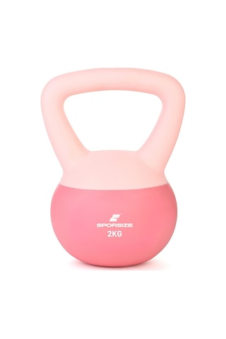 Soft Kettlebell 2kg Evde Spor Aleti Crossfit & Fitness Ağırlık Kaymaz Kaplama