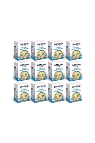 Danone Bitkisel Yağlı Krema 200 Ml 12