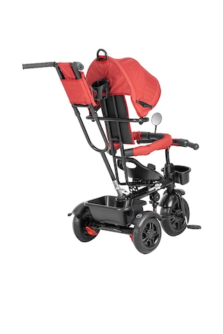 Comfymax Roadstar Ebeveyn Kontrollü Bebek Çocuk Bisikleti - Red Kırmızı