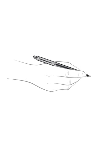 Sheaffer Sentinel Tükenmez Kalem Saten Mat Siyah Gri - Siyah