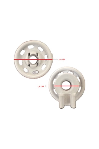 Bosch Uyumlu Bulaşık Makinesi Sepet Tekerleği 8 Alt Üst Teker Takımı - 496135441