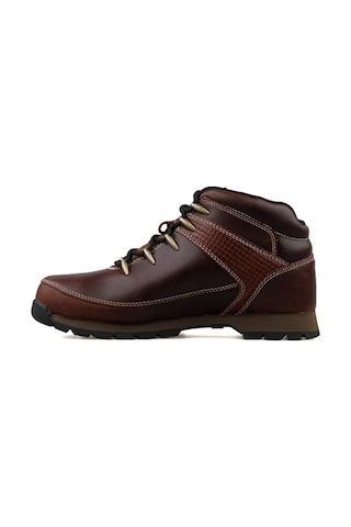 Timberland Euro Sprint Mid Lace Up Boot Erkek Outdoor Botu Tb0a2k84eıu1 Kahverengi Kahverengi