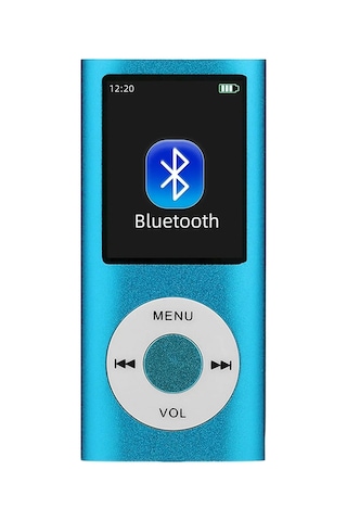 5007mp Metal Mp3 Player Renli Ekranlı Fm Radyolu Bluetoth Lu Hafıza Kartı Girişli Müzik Çalar