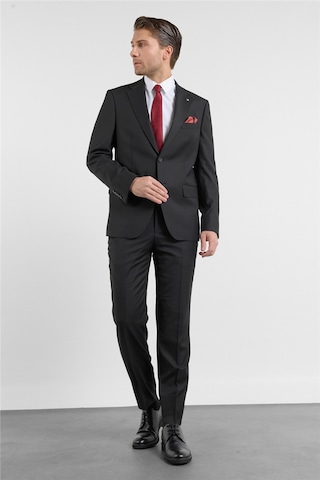 İmza Siyah Mono Yaka Esnek Bel 6 Drop Comfort Fit Tam Astar Esnek Takım Elbise 1001260151