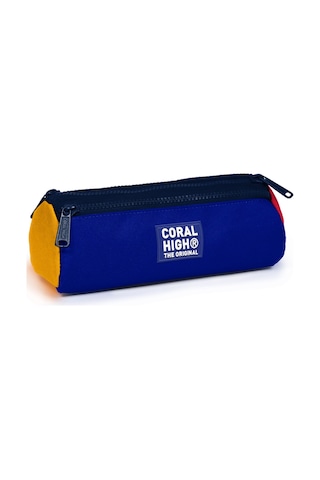 Coral High Kids Renkli Üç Bölmeli Kalem Çantası 31022 Çok Renkli