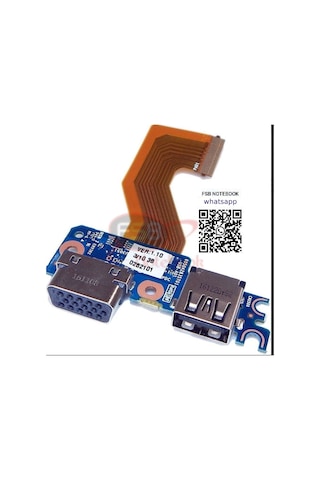 Hp Elitebook 840 G3 850 G3 Notebook Vga Usb Port Board Kablolu