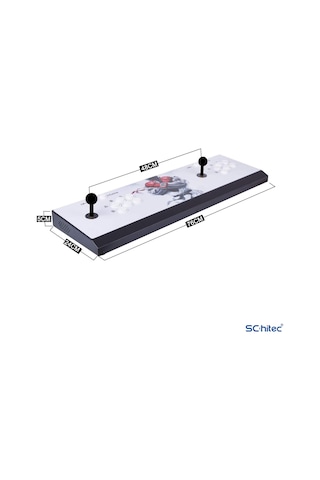 Schitec 4k Arcade Station 3d Pandora Pk 18000 Oyunlu Tv Baglanan Atari Makinası