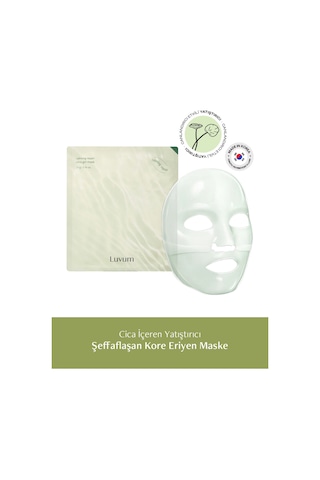 Luvum Şeffaflaşan Kore Eriyen Maske Cica Yatıştırıcı Calming Repair Cica Gel Mask 16 ML
