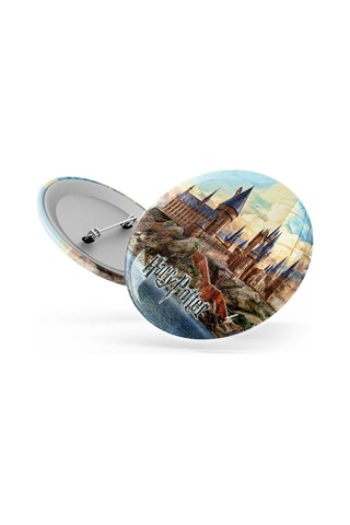 Bakgelal Harry Potter Lisanslı Rozetleri, Hogwarts Temalı Koleksiyonluk Metal Rozet, Harry Potter Hayranları İçin 9 Üç Çeyrek Koleksiyonu - Bgahpozet002 Çok Renkli