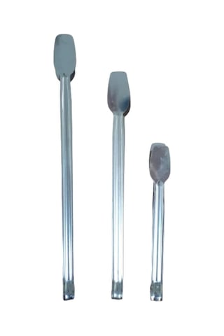 5dm-3 Farklı Boyda Paslanmaz Çelik Şef Mangal Barbekü Maşa Seti Kömür Izgara Maşa Seti - 23/31/36 Cm