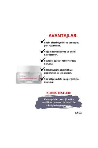 Apothe Peptide 11 Botulinum Tension Up Repair Cream 50 Ml Botulinli Lipozomal Sıkılaştırıcı Krem