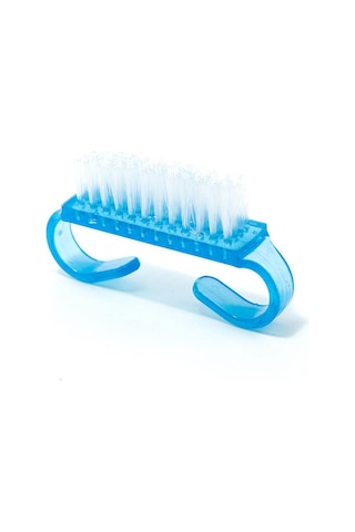 Koodmax Mini Tırnak Temizleme Fırçası Tırnak Toz Temizleme Fırçası Mavi
