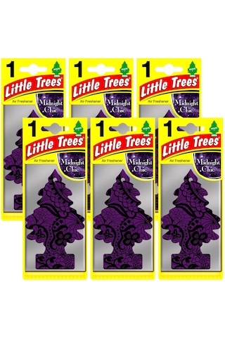 Little Trees Midnight Chic Asma Oto Kokusu 6 Adet