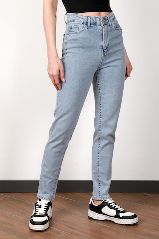 Giysa Kadın Yüksek Bel Lyc Skinny Jean Açık Mavi
