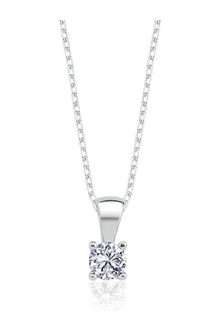 Mia Vento 1.20 Karat Effective Diamond Işıltılı Dokunuş İkili Tektaş Gümüş Set