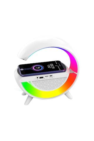 Mikado MD-G111 Rgb Bluetooth 5.0 Kablosuz Şarj Hoparlör