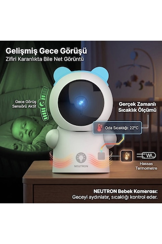 Neutron Ntl-bc-05m Mavi Bebek Kamerası
