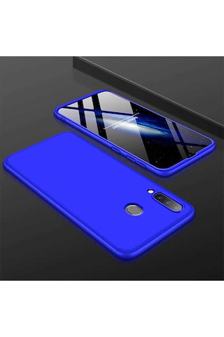 Galaxy A70 Kılıf Zore Ays Kapak Mavi