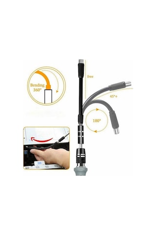 Zhltools 117 Parça Profosyonel Cep Telefonu Tablet Laptop Tornavida Tamir Seti Siyah