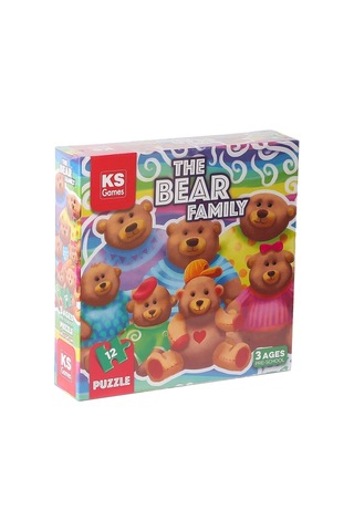 Prs 32705 The Bear Family Pre School Puzzle -kspuzzle Standart