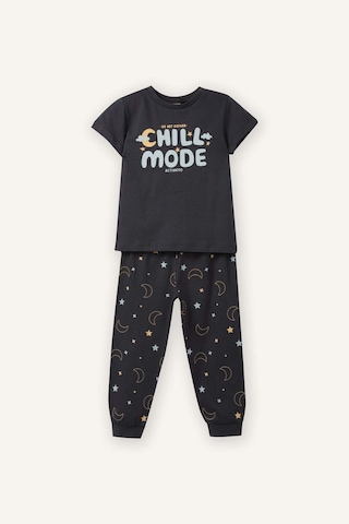 Defacto %100 Pamuklu Yıldız Desenli 2'li Pijama Takımı Erkek Bebek G8853A526SM