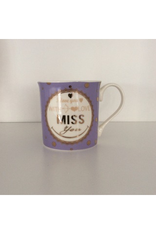 Miss You Kupa Bardak Lila Renk