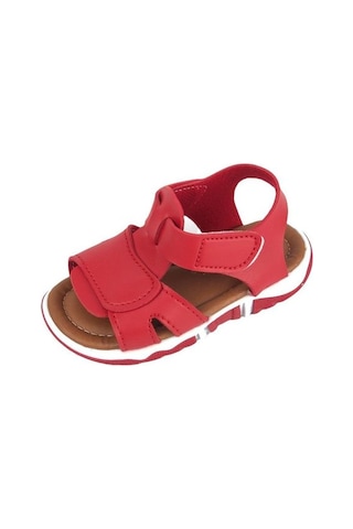 Haki Bantlı Unisex Çocuk Sandalet 001