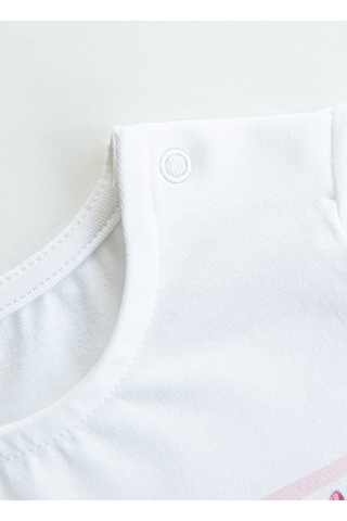 KitiKate Organik Nomi T-shirt Beyaz