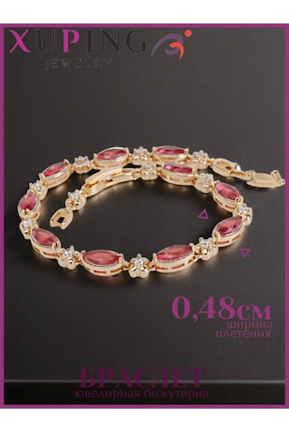 Xuping Taşlı Kadın Bilekliği 476216080 Altın