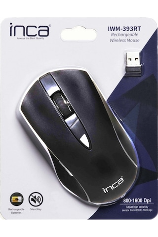 Iwm-393rt Rechargeable Silent Wireless Mouse Sessiz