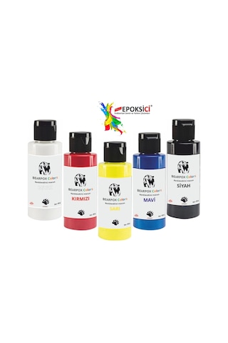 Bearpox Clr Mix 5 Renk 480 ML Set