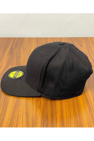 Hamze Hiphop Snapback Rapper Drip Basket Baseball Unisex Cap Şapka Siyah
