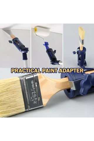 Tangshopping Dişli Ve Kilitli Direkler Için Esnek Boya Fırçası Uzatıcısı