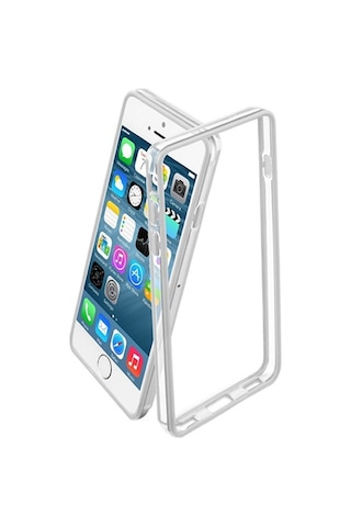 Cellular Line Apple Uyumlu iPhone 6/6s İle Bumper Kılıf Beyaz Bumperıph647w Out