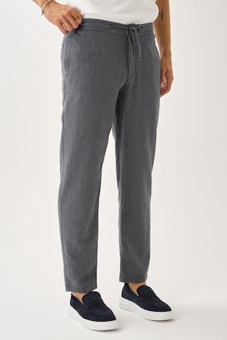 Alexandergardi Smart Casual Dokulu Pantolon Antrasit