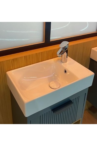 Turkuaz Seramik Cerastyle Sharp Mini 50 x 30 CM Lavabo