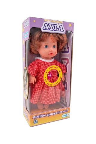 Ayla Bebek 40 Cm Türkçe Konuşan Kolları Ve Kafası Harekeli Et Bebek