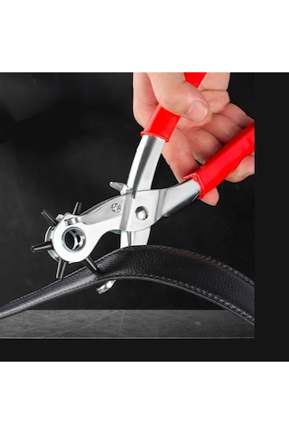 Buffer 6 Farklı Boyutta Kemer Delme Pensesi Kemer Delici Delik A