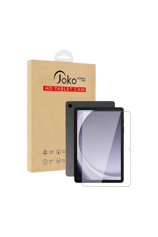 Joko Samsung Galaxy UyumluTab A9 Plus Hd Tablet Cam Ekran Koruyucu - Şeffaf