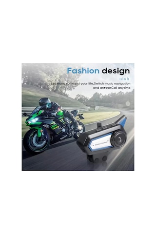 Vothoon Bt31 Kask Kulaklık Bluetooth 5.0 Motosiklet Interkom Su Geçirmez Kablosuz Kulaklık