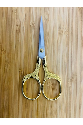Antik Şekilli Makas. Evde, Ofiste, Dikiş, Nakış, Söz, Nişan, Düğün Ve Davetiyelerde. 12.5cm.