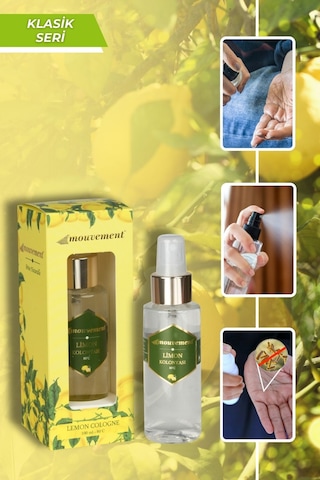 Mouvement 80 Derece Klasik Limon Kolonyası 100 ML